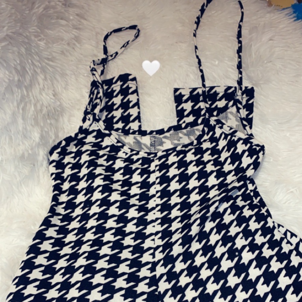 Star Like Pattern Romper/Jumpsuit